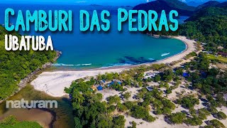 Praia de Camburi das Pedras Ubatuba na divisa com Paraty está a vila caiçara de Camburi das Pedras [upl. by Rasla876]