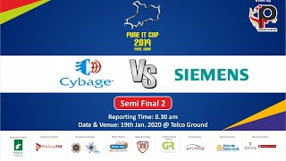 Cybage Vs Siemens  PUNE IT CUP 2020  Semi Final [upl. by Eoin]