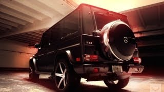 Mercedes G63 Wagon on 22 Vossen CV3 Concave Wheels  Rims [upl. by Neile888]