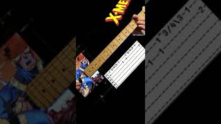 XMen 97 Cartoon Theme Guitar Cover with Tab  X Men 97  XMen 97 Guitar Tabs [upl. by Kristoforo]