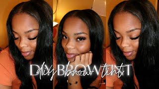 10 DIY BROW TINT [upl. by Akemad]