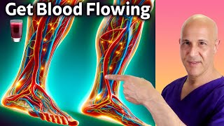 1 Glass a DayIncreases Blood Flow and Circulation to Legs amp Feet the Natural Way Dr Mandell [upl. by Mungam423]