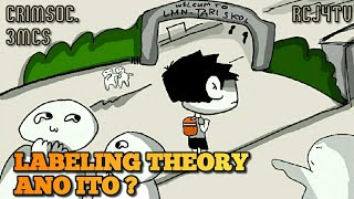 LABELING THEORY  TAGALOG   Pinoy Animations [upl. by Peppy]