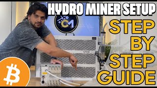 HOW TO SETUP YOUR HYDRO MINER  IN HINDI  LIANLI RADIATOR  S19 HYDRO 184T [upl. by Ellerol560]