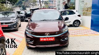 Tata Tigor EV XZ  Now with More Range and New Features  Detailed Walkaround Review 2023 [upl. by Abernon]