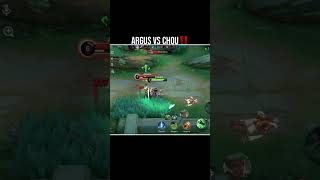 Argus vs chou shorts mobilelegends argus chou mlbb [upl. by Sidras386]