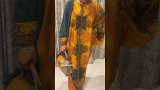 Cowl Kaftan gown designs fashion gowndesign [upl. by Riesman]