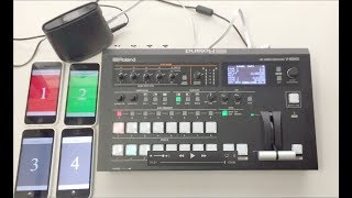 スマート・タリー機能搭載 HDビデオスイッチャー V60HD [upl. by Ennairod535]