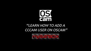 How to Add an CCcam User In Oscam [upl. by Alletneuq]