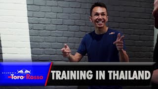 Alex Albons Thailand Training Camp [upl. by Neiht]