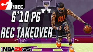 610 DEMIGOD ISO IN REC MAKES NBA 2K25 FUN AGAINfor the moment [upl. by Uhayile]