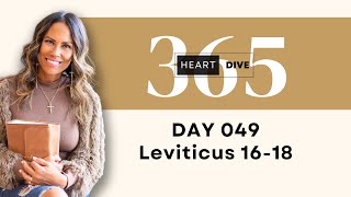 Day 049 Leviticus 1618  Daily One Year Bible Study  Audio Bible Reading with Commentary [upl. by Arikahs]