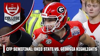 Peach Bowl Ohio State Buckeyes vs Georgia Bulldogs  Full Game Highlights [upl. by Notneuq]