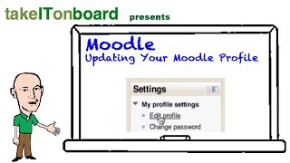 Updating your Moodle Profile [upl. by Yzdnil]