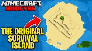 I Survived 100 Days on the ORIGINAL SURVIVAL ISLAND in Hardcore Minecraft [upl. by Shea]