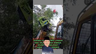 Evakuasi Truk tertimpa longsor yang terjadi di Desa Sembahe Kecamatan Sibolangit Deli Serdang part2 [upl. by Smeaj]