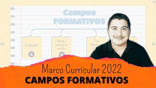 Cuáles son los campos formativos del Marco Curricular 2022  Resumen [upl. by Temirf989]