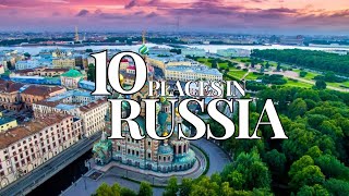 Top 10 Most Beautiful Places in Russia top 10travel 10bestplaces russia [upl. by Merridie]