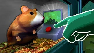 THE SECRET HAMSTER BUTTON  Please Dont Touch Anything 3D VR [upl. by Enirac]