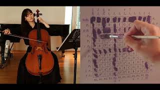 12 Tone Matrix for Solo Cello with Zeemin Nam [upl. by Tlihcox303]