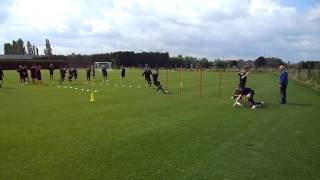 VT187  Lierse SK Conditietraining trainingsvorm 3 2 [upl. by Alokin]