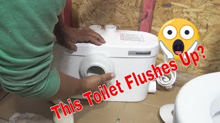 Revolutionary Upflush Toilet Say Goodbye To Plumbing Issues [upl. by Colan]