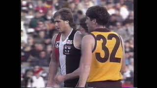 Plugger Mark Jackson plays with Tony Lockett St Kilda Saints [upl. by Largent]