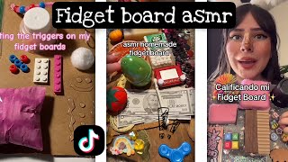 1 hour fidget board asmr tiktok completion [upl. by Enyala]