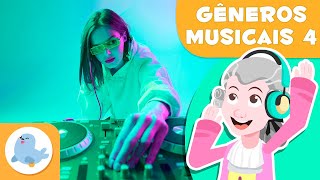 Os gêneros musicais 🎼 Techno Reggaeton Heavy metal Soul e Funk 🎸 Episódio 4 [upl. by Olodort]