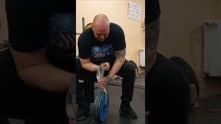 30KG PRONATION BICEP CURL PR [upl. by Hayyifas]