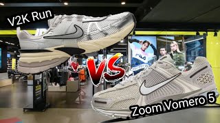 จับ Nike Zoom Vomero 5 Vs V2K run ที่ JD sport รองเท้าที่เค้าว่าใส่แล้วสบายเท้า [upl. by Avra570]