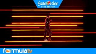 Benjamin Ingrosso Sweden  Dance You Off  Rehearsal  Semifinal 2 de Eurovision 2018 [upl. by Ottilie308]