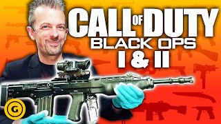 Firearms Expert Reacts to Call of Duty Black Ops 1 amp 2 Weapons [upl. by Erminna509]