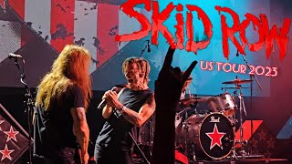 Skid Row Live 2023 The Gangs All Here Tour Aztec Theater San Antonio [upl. by Ehman]