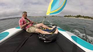 Hobie Cat Sailing Mission Bay Calif [upl. by Chico]