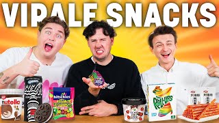 Wir testen VIRALE SNACKS 🤤 TEIL 8 [upl. by Enelloc]