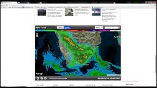 Interactive weather map tutorial [upl. by Yznil]