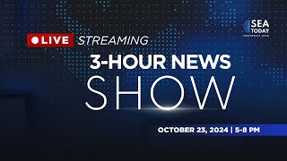 SEA Today Live Streaming 3 Hour News Show  October 23 2024 [upl. by Eiromem410]