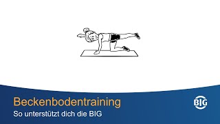 Beckenbodentraining  so unterstützt dich die BIG [upl. by Newg]