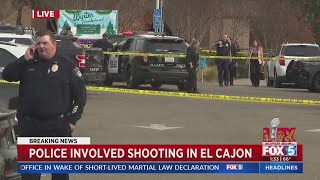 Investigation underway after shooting outside El Cajon police station [upl. by Mossman]