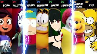 Luz amp Lilith vs Cartman amp Garfield vs Yor Forger amp Ronald McDonald vs Winnie the Pooh and Homer [upl. by Kosey420]