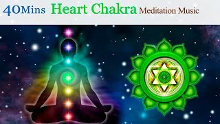 ★40mins★Tibetan Singing Bowls Meditation Music for Chakra Healing Heart Chakrafor LOVEampCompassion [upl. by Anikes814]