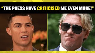 Cristiano Ronaldo explains why he feels there’s been so much criticism of him recently in the media [upl. by Allisan]