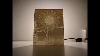 Lithophane 3D printing a photo timelapse [upl. by Ashli]