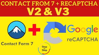 Contact form 7 with Google reCaptcha v2 and v3  reCaptcha v2 and v3 integration in Contact form 7 [upl. by Aynuat629]