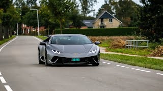 Lamborghini Huracan LP6404 Performante  LOUD Accelerations Downshifts amp Revs [upl. by Adhern]