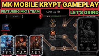 Mk mobile  mk mobile krypt gameplay [upl. by Aztinad]