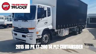 2015 UD PK 17280 CURTAINSIDER [upl. by Eednus]