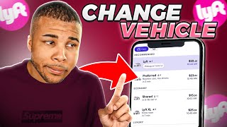 NEW  How To Change Vehicle On Lyft Drivers App  2024 [upl. by Iem]