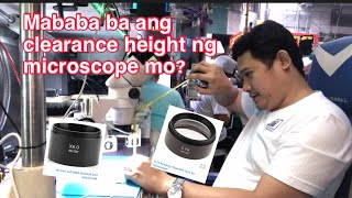 How to increase clearance height of microscope [upl. by Ursi]